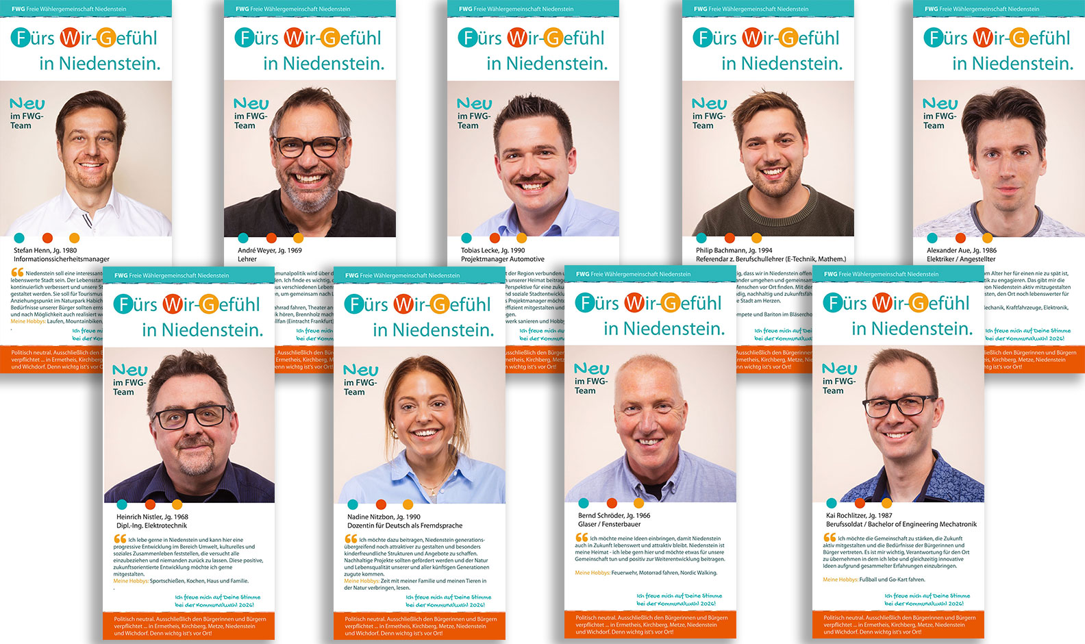 Neue Gesichter bei der FWG Niedenstein 